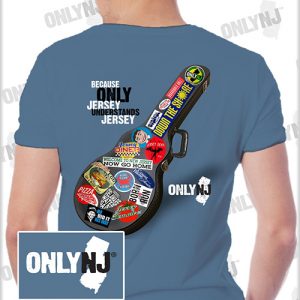 GUITAR CASE T-SHIRT: BLUE JEAN