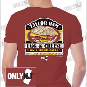 TH, E & C T-SHIRT: CRIMSON