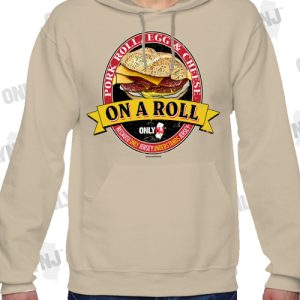 ON A ROLL HOODIE: SAND