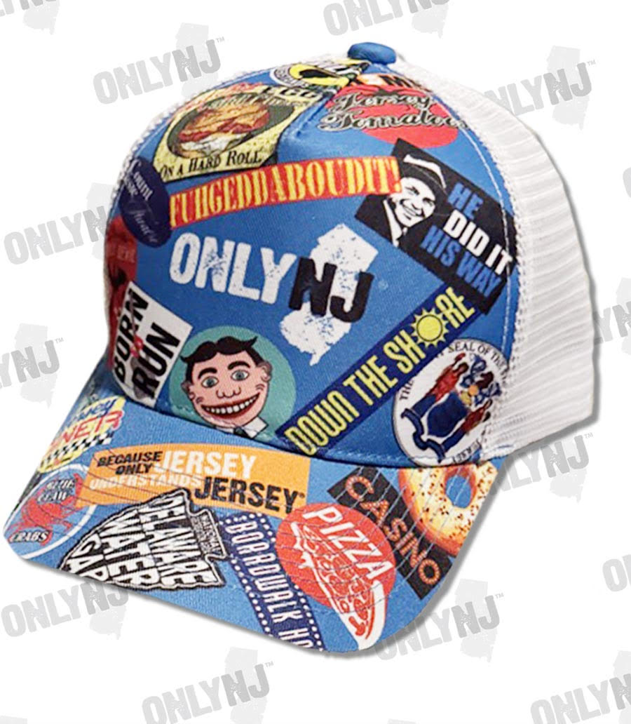 Jersey Decal Mesh Hat