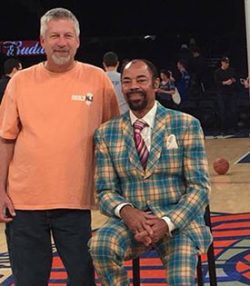 Bobby G & Clyde Frazier New York City