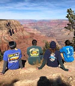 Julia, Bob, Nicole & Davis H Grand Canyon National Park